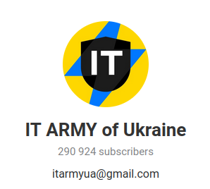 IT ARMY of Ukraine